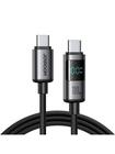 Joyroom S-A16 Pro Prism Series 3A USB-A - Lightning Cable with Display 1.2m - Black