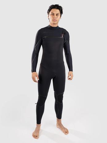 O'Neill Hyperfreak Fire 4/3+ Chest Zip Full Märkäpuku blk / blk Miehet