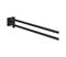 GROHE 409762430 - Pyyheteline START CUBE 438 mm musta – kuva 1