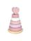 Small Foot - Wooden Stacking Tower Pink - 7 pcs. – kuva 1