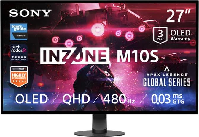 Sony INZONE M10S (26,5"), näyttö