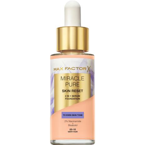 Max Factor Miracle Pure Miracle Pure Skin Reset 2 In 1 Serum Foun