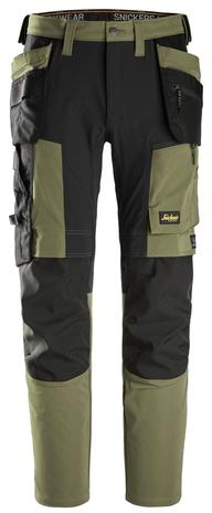 Snickers 6218 AllroundWork Stretch-työhousut riipputaskuilla