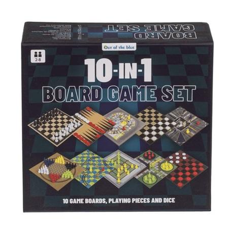 Board Game Set: 10 in 1 LAUTA