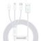 Baseus Superior Series USB to micro USB / USB-C / Lightning 3.5A 1.2m – kuva 8