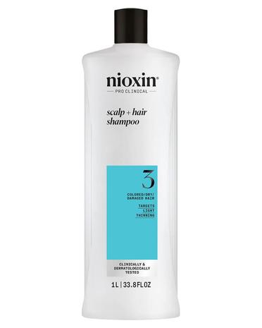 Nioxin System 3 Shampoo - 1000 ml