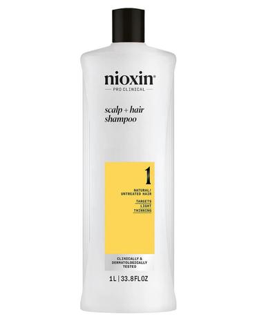 Nioxin System 1 Shampoo - 1000 ml