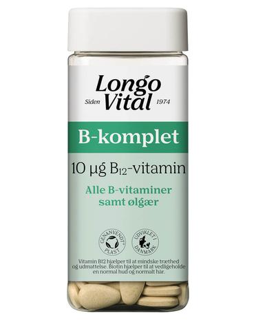 Longo Vital B-Komplet 180 stk. – kuva 2/2