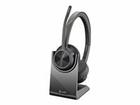 HP Poly Voyager 4320 (77Z32AA / 218479-02) MS Teams USB-C, Bluetooth-kuulokemikrofoni ja teline +BT700 dongle