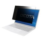 Dicota 2-Way Tietosuojakalvo sopiva Laptop 14" (16:9) | Musta