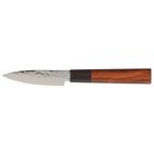 Maku Kitchen Life - Damascus vihannesveitsi 21,5 cm Teräs/ruskea/musta