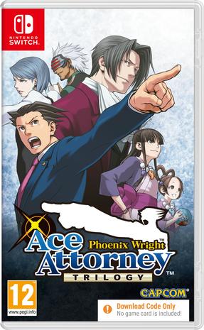 Phoenix Wright: Ace Attorney Trilogy, Nintendo Switch -peli