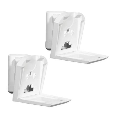 Sanus WSWME32 mounting kit - adjustable - for speaker(s)