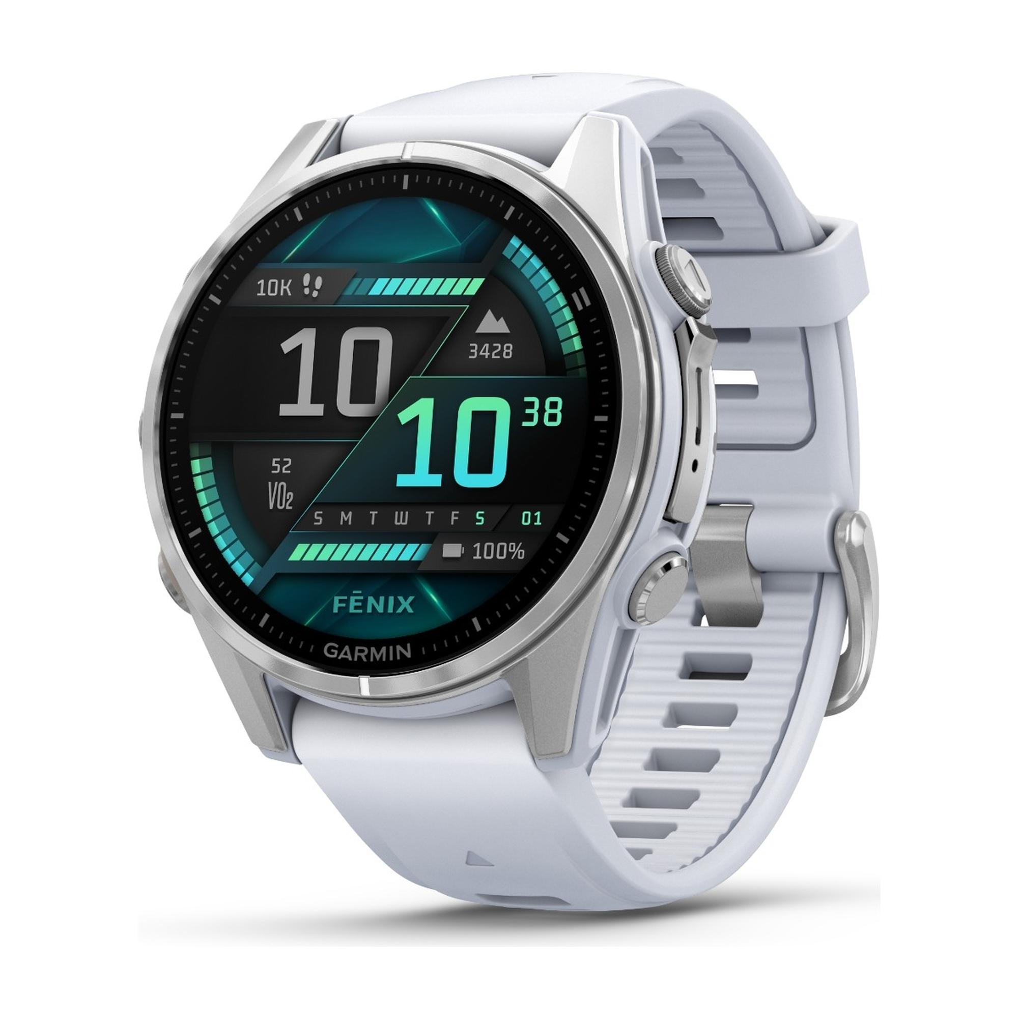 Garmin Fenix 8 43mm Amoled Sapphire Carbon Gray Titanium-Black 010-02903-21