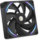NZXT F140X Performance PWM RGB -tuuletin, nestelaakeri, 140 mm, musta