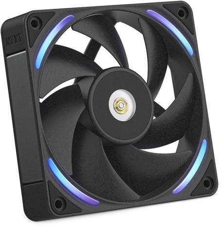 NZXT F120X Performance PWM RGB -tuuletin, Magneettilevitaatiolaakeri, 120 mm, musta