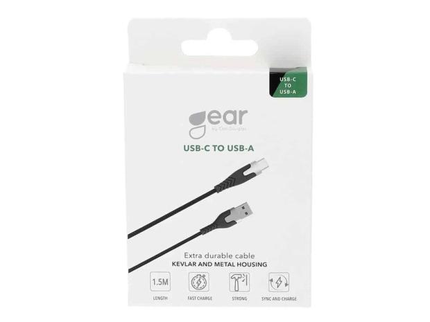 USB-A - USB-C, kaapeli 1,5 m