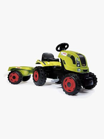 Smoby Claas Farmer Polkutraktori + Peräkärry XL – kuva 4/5