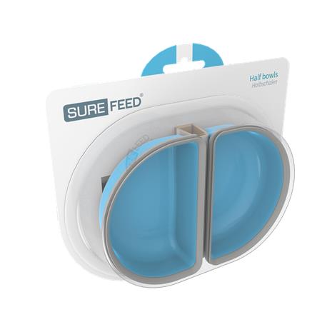 SureFeed Feeder Half Bowl - Sininen 2-kpl