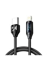 Wozinsky WUCLC1 Lightning - USB-C cable 36W 480Mb/s 1m - black