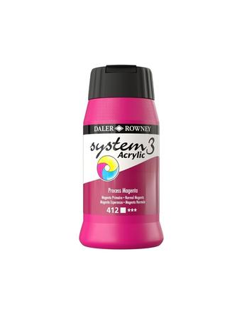 Daler-Rowney System3 500 ml Process Magenta – kuva 1/1
