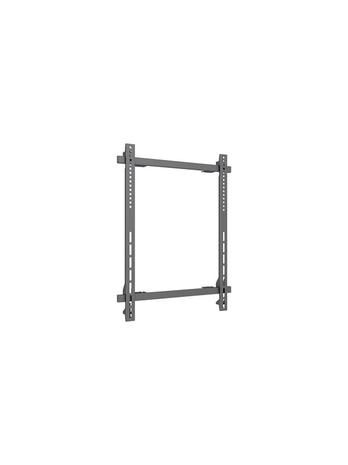 Multibrackets M Pro Series mounting component - fixed - for flat panel - black