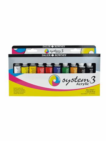 System3 Acrylic Studio Set 10x37 ml