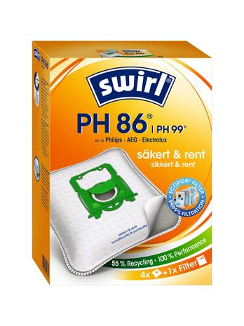 Swirl PH86/PH96 pölynimuripussit
