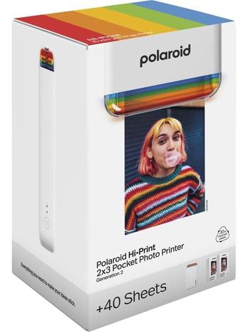 POLAROID Printer HiPrint 2x3 Gen. 2 E-box White