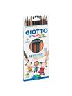 Giotto Stilnovo Skintones Värikynät 12-pack
