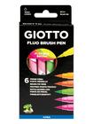 Brushpen Neonvärit 6-pack Giotto Turbo