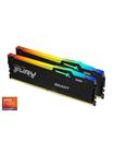 Kingston 64GB (2 x 32GB) DDR5 5600MHz FURY Beast RGB EXPO CL36