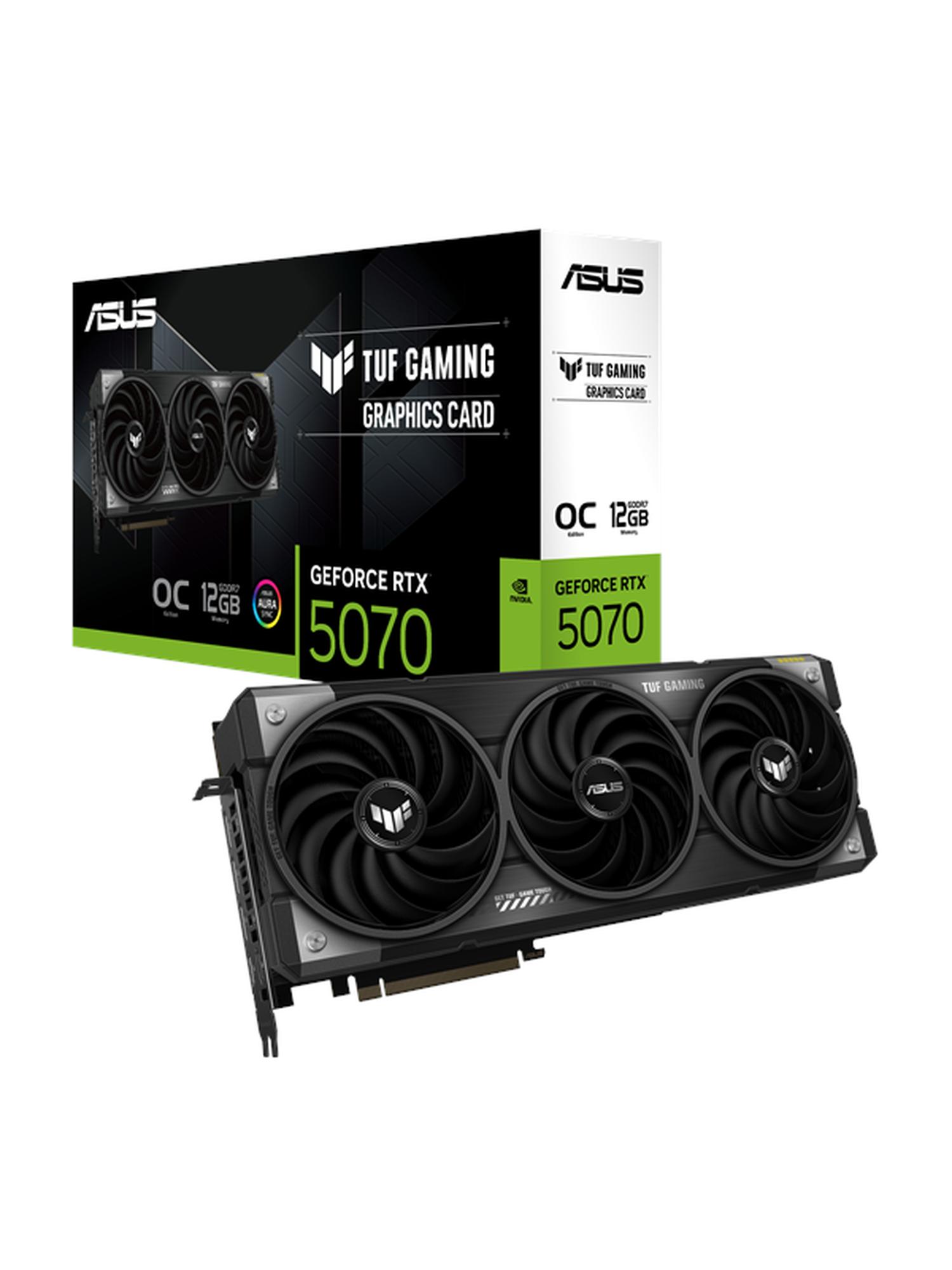 ASUS GeForce RTX 5070 12 GB TUF OC näytönohjain