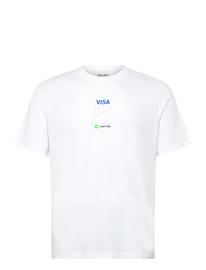 HUGO Dflorire06-Rb24 Tops T-shirts Short-sleeved White HUGO