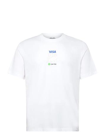 HUGO Dflorire06-Rb24 Tops T-shirts Short-sleeved White HUGO