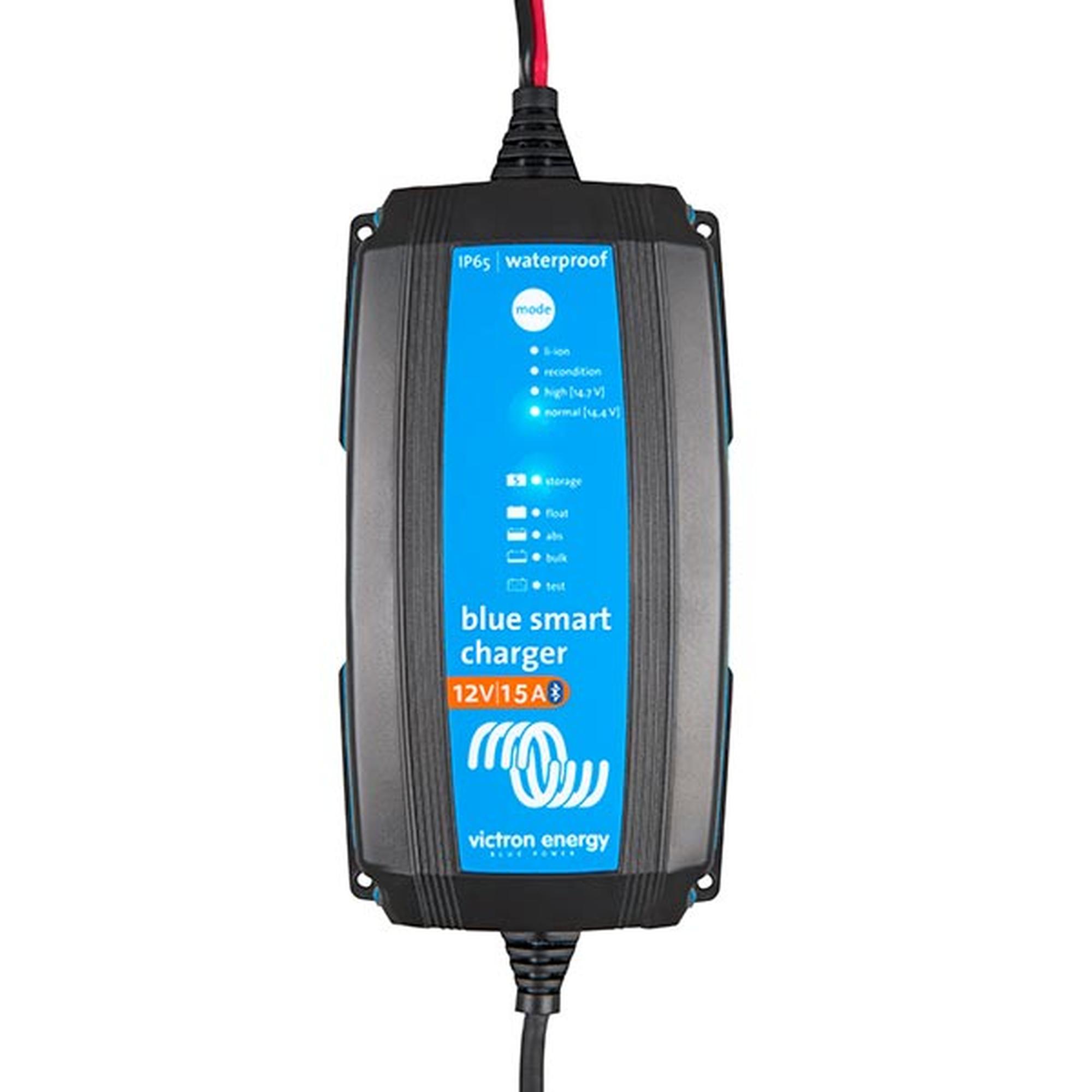 Victron Blue Smart IP65 12V/15A akkulaturi + DC liitin