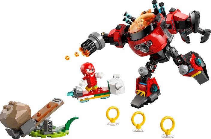 LEGO Sonic 77005 Knuckles vastaan Dr. Eggman ja Egg Crusher ?robotti
