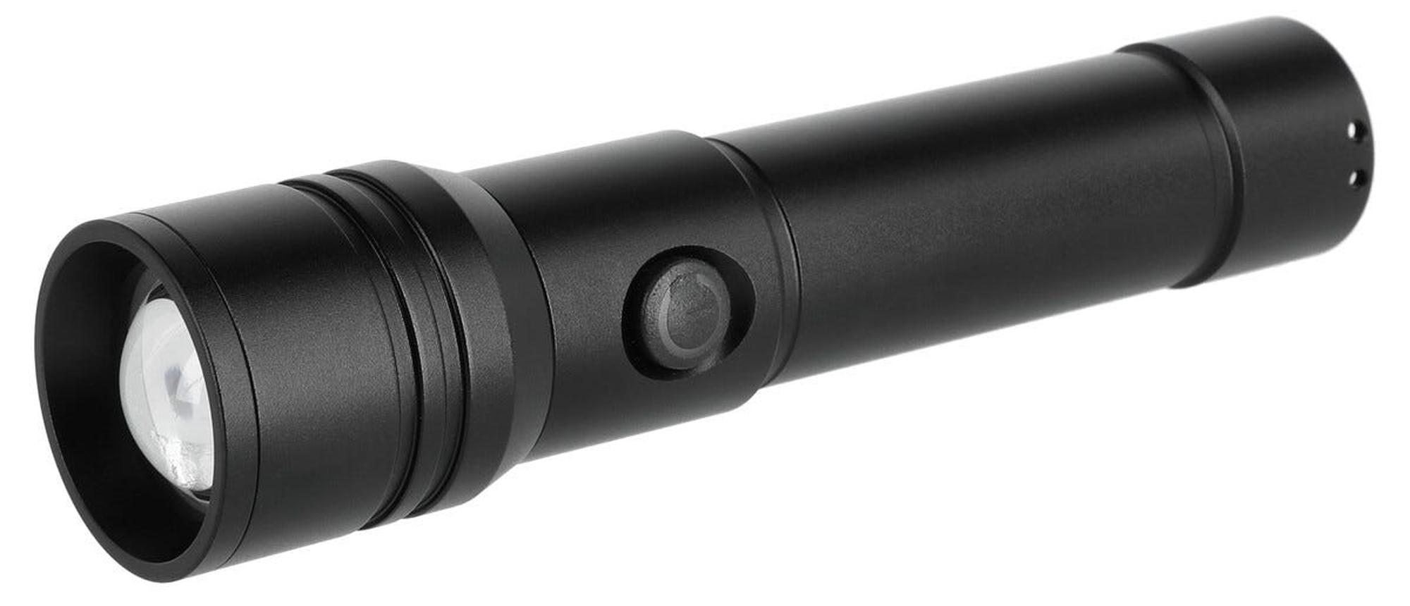 Ladattava taskulamppu LED, 250 luumenia, IP44, Asaklitt