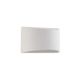 Lindby Heiko -seinälamppu kipsiä, valkoinen