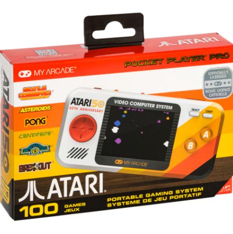 My Arcade Pocket Player Atari, retropelikonsoli