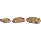 Exoterra Feeding Dish - For Reptiles Brown Large