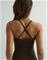 Aim'n - Ruskea - Shape Seamless Cross Back Bralette – kuva 1