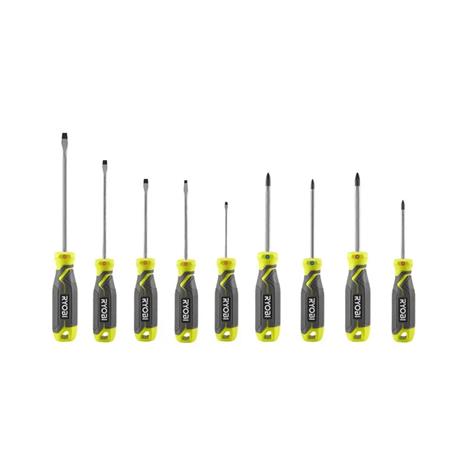 Ryobi RHSDS9PC 9-osainen ruuvitalttasarja