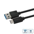USB-A - USB-C, kaapeli 1 m