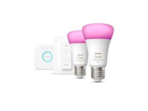Aloituspakkaus Philips Hue White and Color Ambiance E27, Bluetooth
