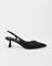Nelly - Musta - Side Cut Slingback – kuva 1