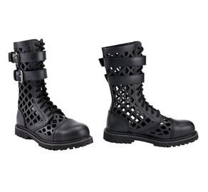 Brandit - Phantom Grid Boots - Biker-bootsit - Unisex - Musta