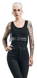 Poizen Industries - Revon Belt - Valjaat - Naiset - Musta