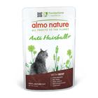ALMO NATURE Hairball - wet food for adult cats - beef - 70g