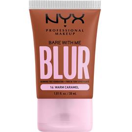 NYX Professional Makeup Bare With Me Blur Tint Foundation 30 ml – 16 Warm Caramel